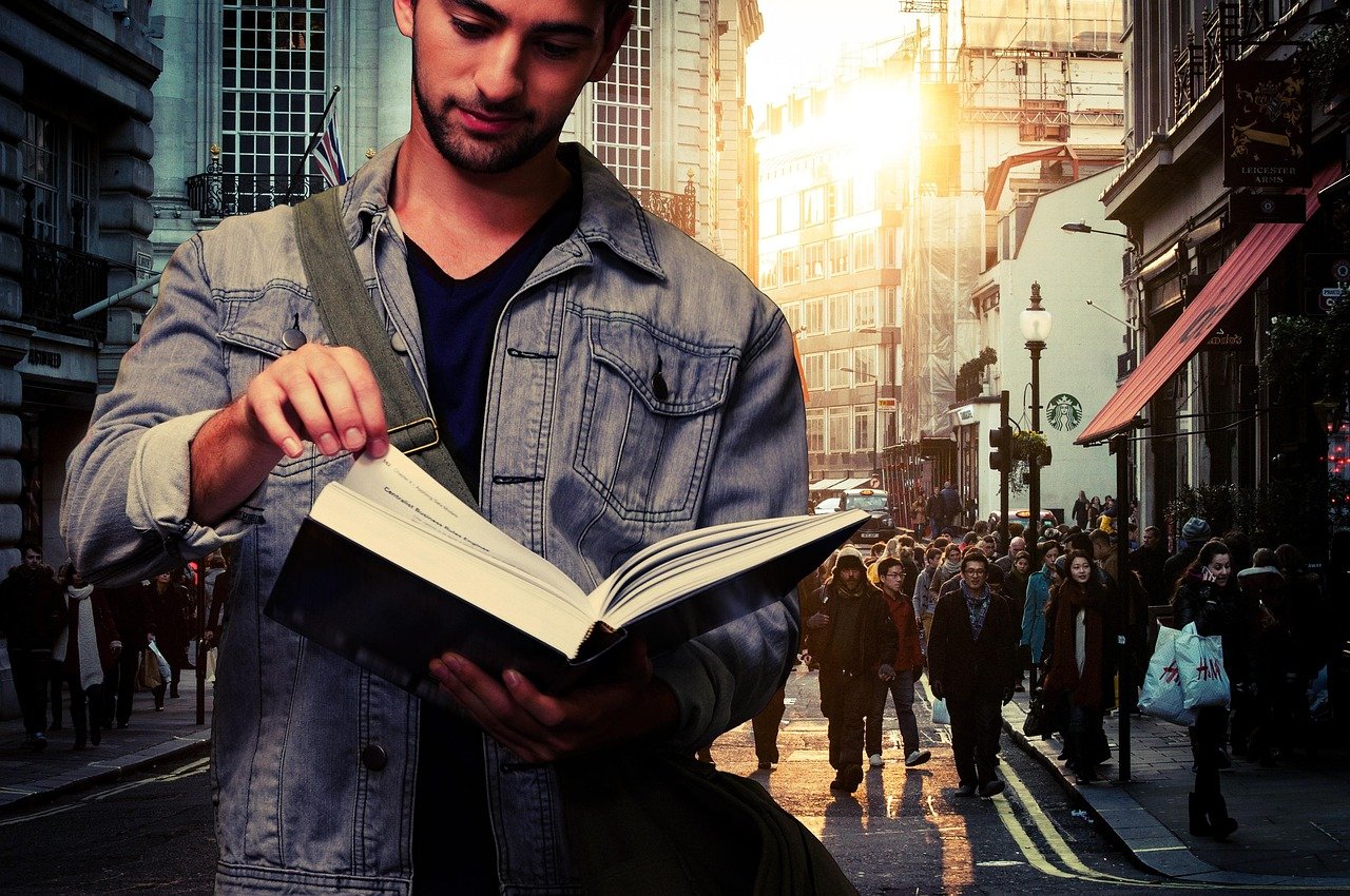 man, college student, read, a book, road, sociology, people, city, study, students, crowd, street scene, sociology, sociology, sociology, sociology, sociology