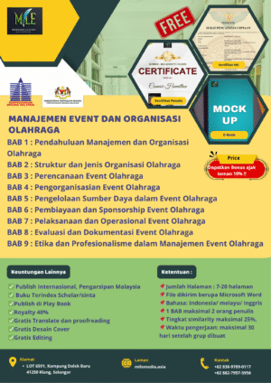 MANAJEMEN EVENT DAN ORGANISASI OLAHRAGA