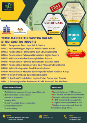 TEORI DAN KRITIK SASTRA DALAM STUDI SASTRA INGGRIS