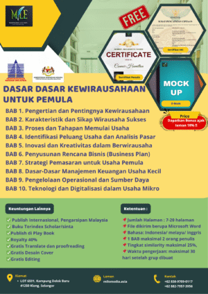 DASAR DASAR KEWIRAUSAHAAN UNTUK PEMULA